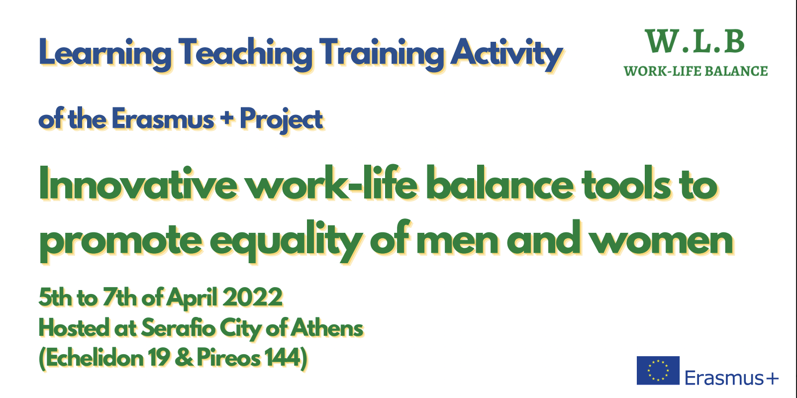 inovative work life balance tools to promote equality of men and women
