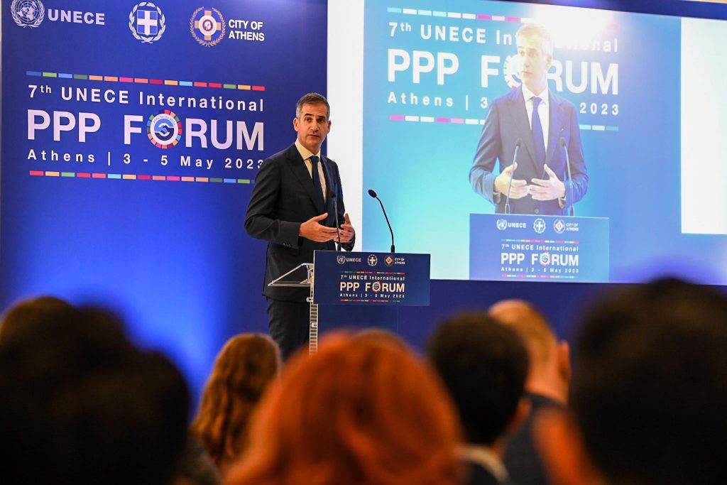 Ο Δήμαρχος Αθηναίων κ. Κώστας Μπακογιάννης στο 7th unece international ppp forum